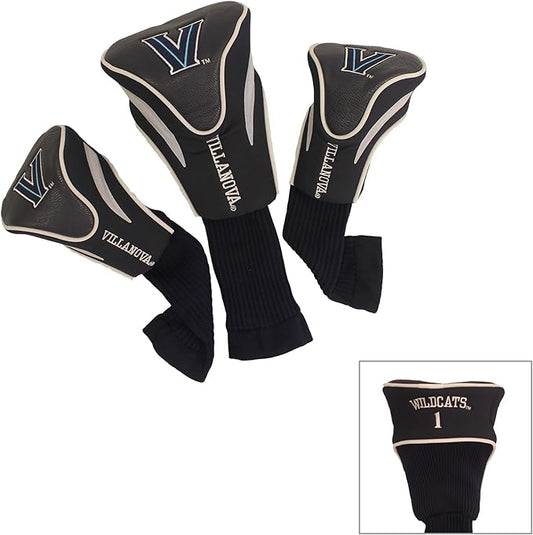 Team Golf NCAA Numbered 1, 3, & X, Fits Oversized Drivers, Utility, Rescue & Fairway Clubs, Velour Lined for Extra Club Protection