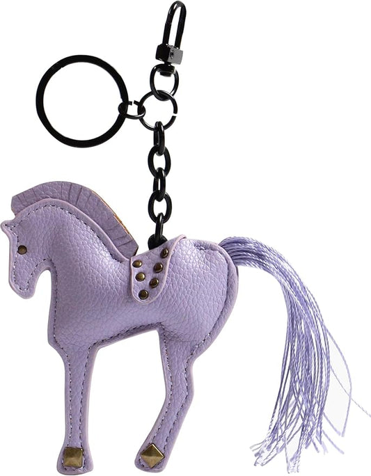 Horse Keychain, Hanging Charm Accessory for Purse, Bag and Backpacks Pony Key Chain for Women