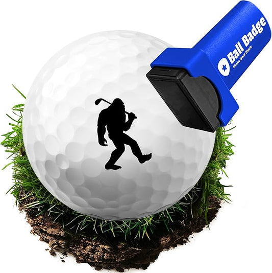 Ball Badge - Golf Ball Stamp (The Icon Series), Golf Ball Marker, Reusable Golf Ball Marking Tool to Identify Golf Balls