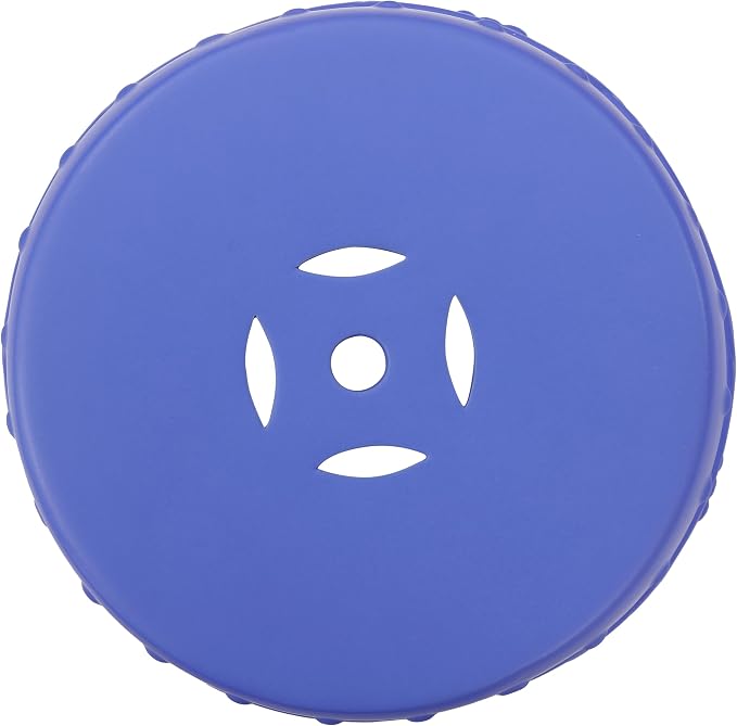 JONATHAN Y Lucky Coins 16" Ceramic Garden Stool Side Table, Matte Blue | - Image 9