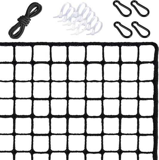 Golf Nets Practice，Sports Nets for Backyard Driving Real Golf Balls10ft to 60ft, Ball Stop Netting for Garage Swing Training, Indoor Outdoor Nylon Heavy Duty Soccer, Basketball, Pickleball Accessories