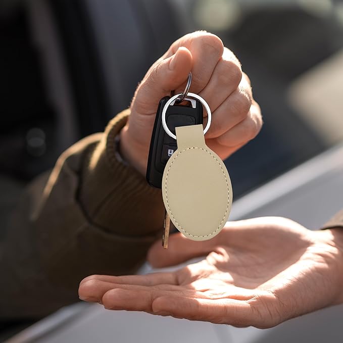LaserGram Oval Keychain, Water Polo, Personalized Engraving Included