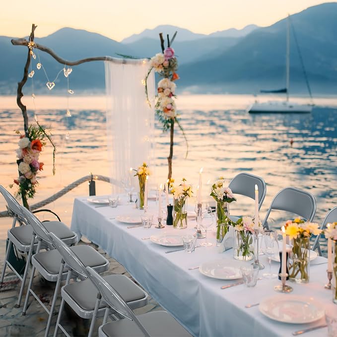VINGLI 4 Pack Folding Chairs - Image 7
