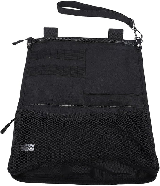 SUNGOOYUE Golf Ball Bag Pouch, Polyester Golf Accessory Organizer with Phone Pocket and Tee Holder, for Balls and Outdoor Sports