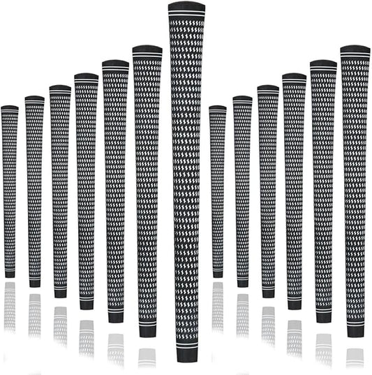 Karma Revolution 360 Golf Grips & Grip Kits, No Alignment Necessary, Easy Installation, Perfect for Adjustable Golf Clubs, Choose Single, 9, 13, 25 Packs or Golf Club Grip Kit