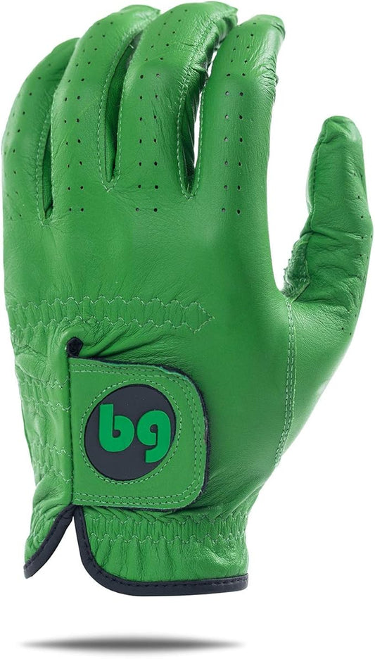 BG Bender - Mens Golf Glove, Durable Leather Golf Gloves, Unique Golf Gloves