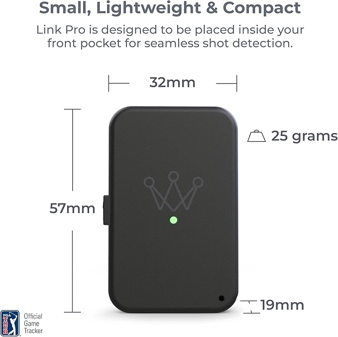 Arccos Link: Track Your Golf Game Without Your Phone, Compatible with Arccos Smart Sensors & Arccos Smart Grips