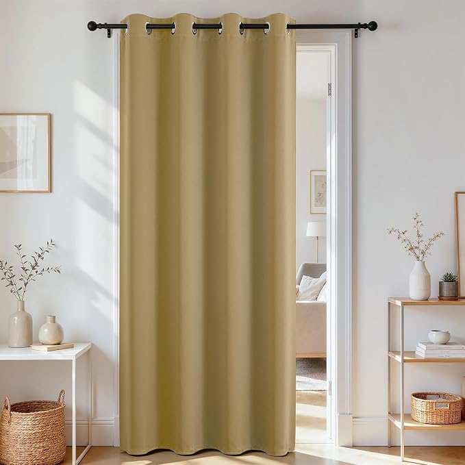 Joydeco Door Curtain Blackout Curtains by JOYDECO
