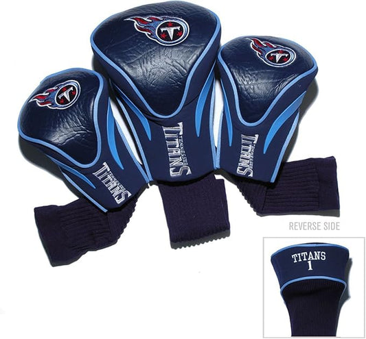 Team Golf NFL Numbered 1, 3, & X, Fits Oversized Drivers, Utility, Rescue & Fairway Clubs, Velour Lined for Extra Club Protection