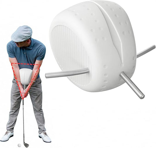 The Connector Golf Training Aid – Swing Trainer for Perfect Swing, Arm & Body Alignment, Non-Slip Pattern, Durable & Portable