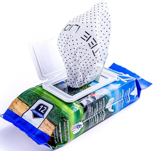 TeeLion Golf Towels are The Easiest and Most Convenient Way to Keep Your Clubs and Golf Balls Clean, from The First tee to The Final Hole. Designed as a moistened Disposable Towel
