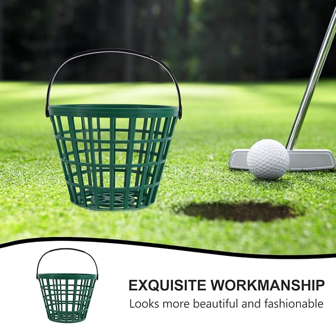 VANZACK Golf Accessories Small Ball Holder Container Ball Basket Golf Range Baskets Bucket Holds Holder Container Storage