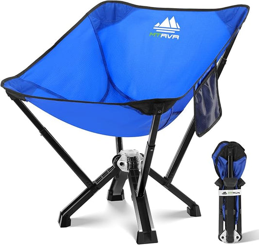 Camping Chair for Outdoor Use — Stable Folding Design, Reliable Support, Anti-Slip Feet, Portable Chair for Camping, Fishing & Beach
