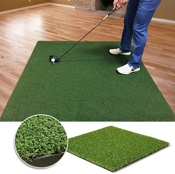 Golf Putting Green/Mat-Golf Training Mat Backyard Golf Artificial Grass Turf 1FTX73FT，Indoor Outdoor Golf Training Mat, Synthetic Fake Grass for Baseball Football Gym Sports