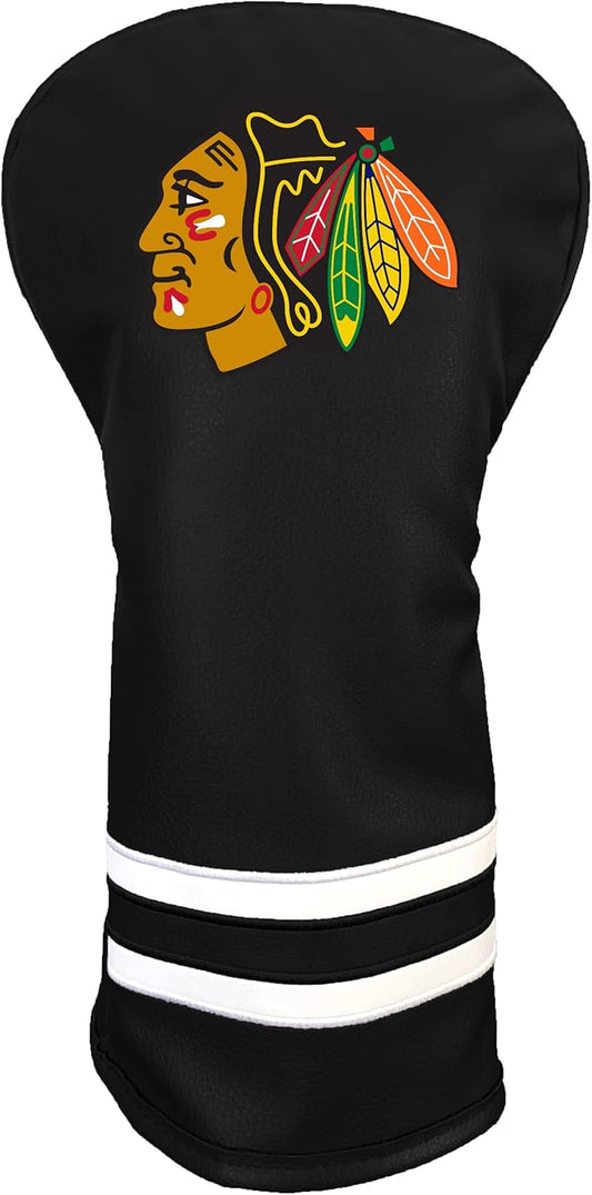 Team Golf NHL Vintage Driver Golf Club Headcover (Printed), Form Fitting Design, Retro Design with Fleece Lining for Extra Club Protection