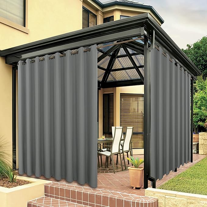 BONZER Waterproof Outdoor Curtains by Bonzer