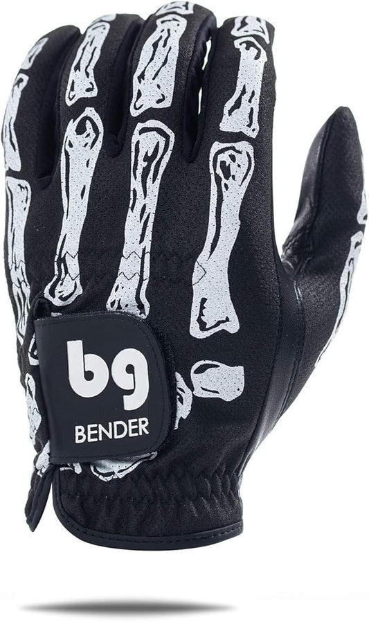BG Bender - Mens Golf Glove, Durable Mesh Golf Gloves, Unique Golf Gloves