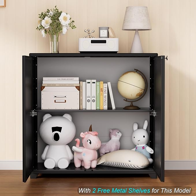 HOMSPARK Indoor/Outdoor Storage Cabinet - Image 4