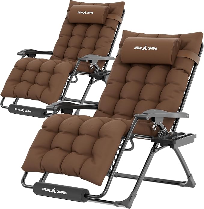 UDPATIO Oversized Zero Gravity Chair Patio Reclining Chairs by UDPATIO