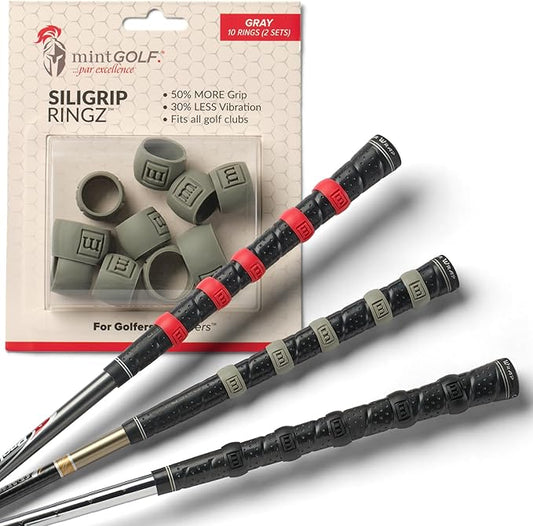 Golf Grip Bands Non-Slip Vibration Dampening Overgrip for Golf Clubs, Fits All Golf Clubs, Increase Grip & Reduce Vibration – Premium Golf Club Grips for Men & Women