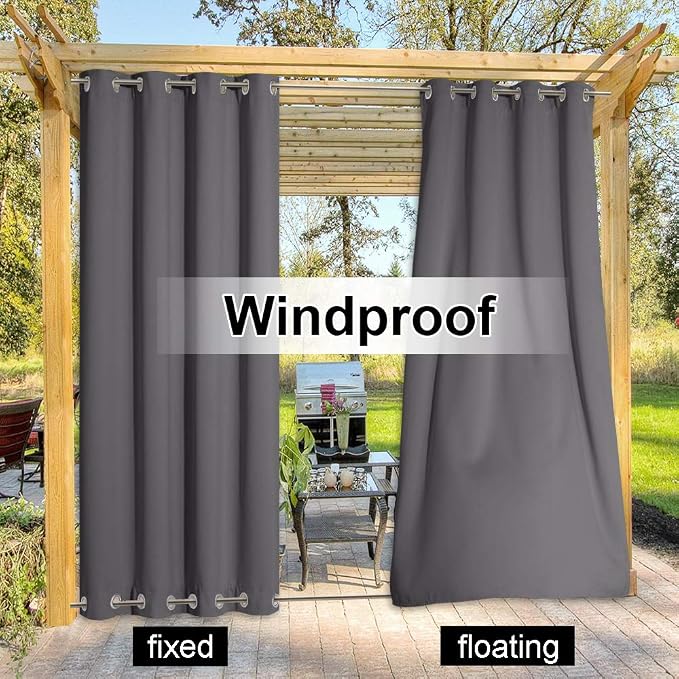 NICETOWN Outdoor Curtain Sunblock - Image 5