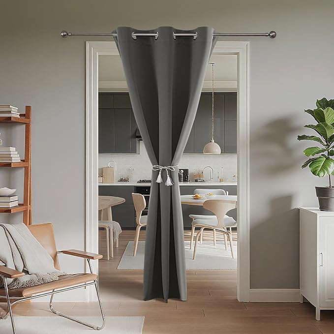Joydeco Door Curtain Blackout Curtains - Image 2