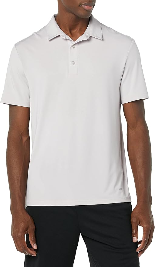 Amazon Essentials mens Slim-Fit Quick Dry Tech Stretch Lightweight Golf Polo Shirt