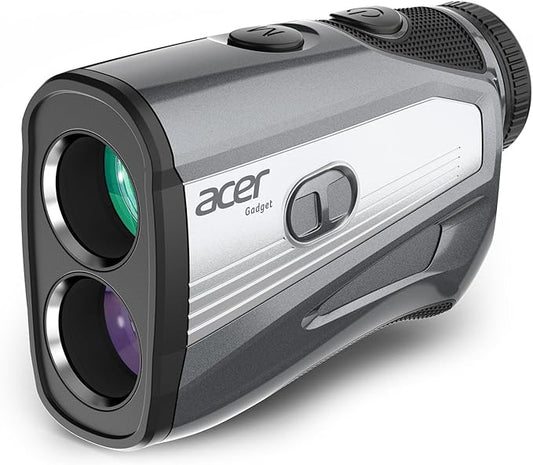 Acer Gadget Golf Rangefinder with Slope - 1200/1700Yards Laser Range Finder for Golfer, 6X Magnification Rangefinders Golf with Flag Pole Locking Vibration, Rechargeable Magnetic Gifts for Golfers