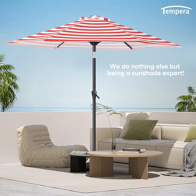 Tempera Patio Market Outdoor Table Umbrella - Image 6