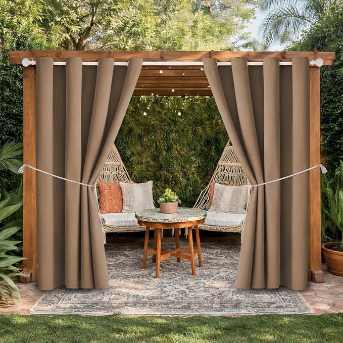 Water Proof Outside Curtains by DivaenCamino