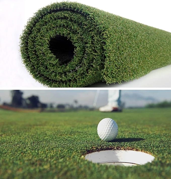 Pro Putting Green Golf Artificial Grass Turf 9FTX70FT， Indoor Outdoor Golf Training Mat, Synthetic Fake Grass for Baseball Football Gym Sports