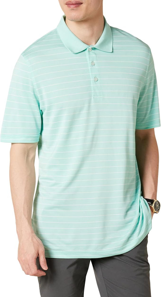 Amazon Essentials Mens Golf Polo Shirt, Moisture-Wicking Quick Dry, Short Sleeve