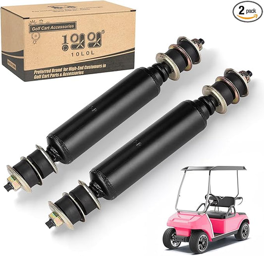 10L0L Rear Shock Absorbers for Club Car DS 1988-2008, Club Car Precedent 2004-Up Golf Cart Electric & Gas, OEM# 1013164 1014236, 2 Pack
