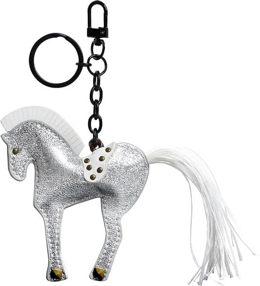 Horse Keychain, Hanging Charm Accessory for Purse, Bag and Backpacks Pony Key Chain for Women