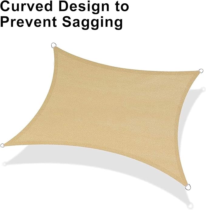 LOVE STORY Custom Size 10' x 18' Sun Shade Sail - Image 6