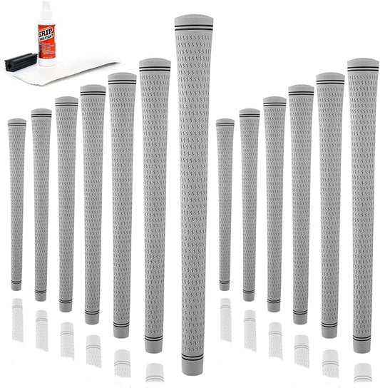 Karma Revolution 360 Golf Grips & Grip Kits, No Alignment Necessary, Easy Installation, Perfect for Adjustable Golf Clubs, Choose Single, 9, 13, 25 Packs or Golf Club Grip Kit