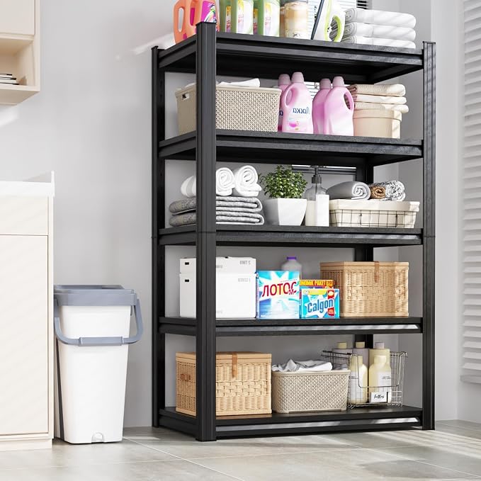 2-pack 46''W Storage Shelves, Adjustable Shelving Unit, 5T Metal Garage Shelving - Image 2