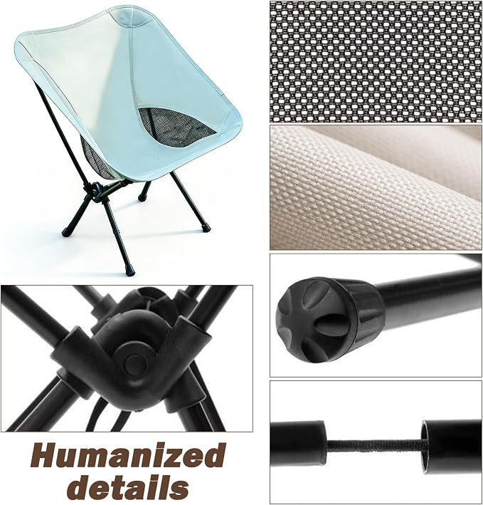 Wind Tour Portable Camping Chair Lightweight Foldable Outdoor Chair - Image 4