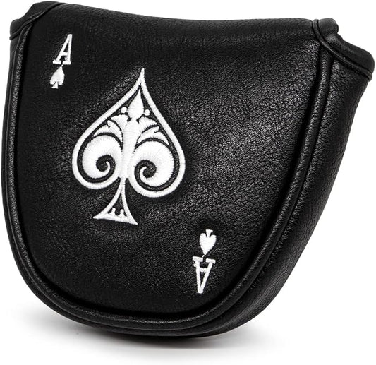 Barudan Golf Putter Cover Headcover Mallet Putter Head Cover Magnetic Club Protective Case fits for Odyssey 2ball, Odyssey Stroke Lab Gift for Men Golfer