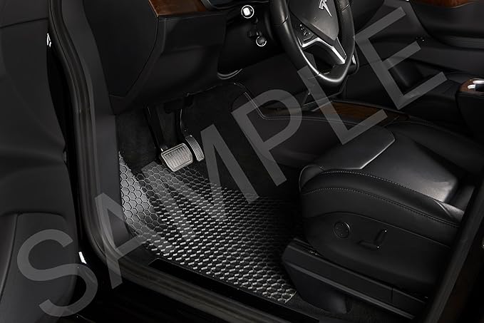 TOUGHPRO Floor Mats Accessories 1st + 2nd + 3rd Row for GMC Acadia 2nd Row Bucket Seat All Weather Heavy Duty Black Rubber 2007 2008 2009 2010 2011 2012 2013 2014 2015 2016