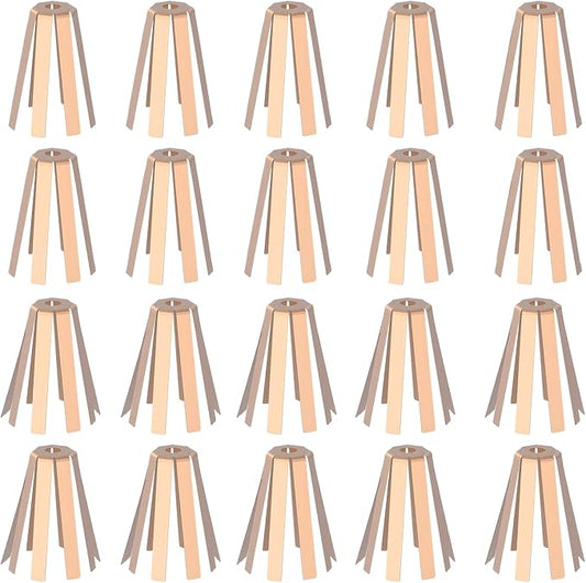 10Pcs Universal Brass Golf Shaft Adapter Shims, Fits .335, .350, .355, .370 Iron Shafts, Golf Ferrules for Golfs Enthusiasts, Professionals