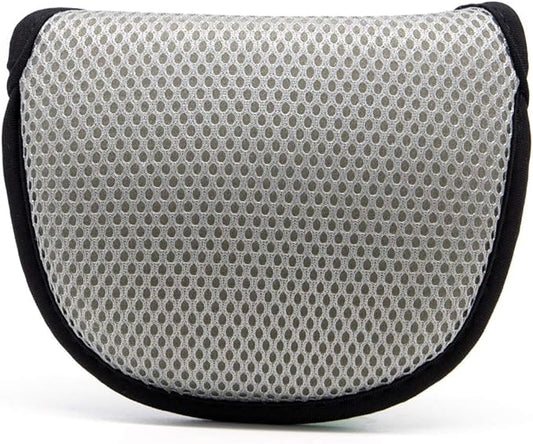 Golf Putter Cover,Mallet Putter Headcover Mesh Golf Putter Head Cover Golf Head Covers with Magic Tape for Heel Shaft RH LH fits Odyssey Works Stroke Lab,Scotty Cameron