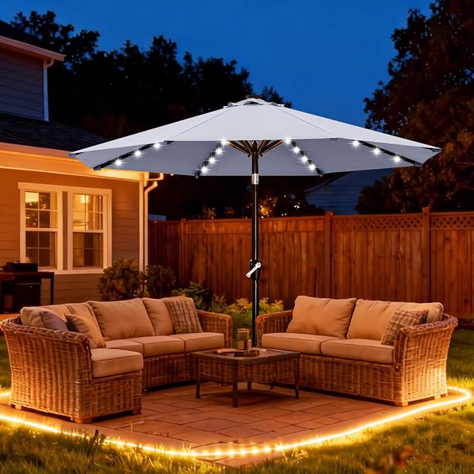 ABCCANOPY Solar Led Patio Umbrella - Image 3