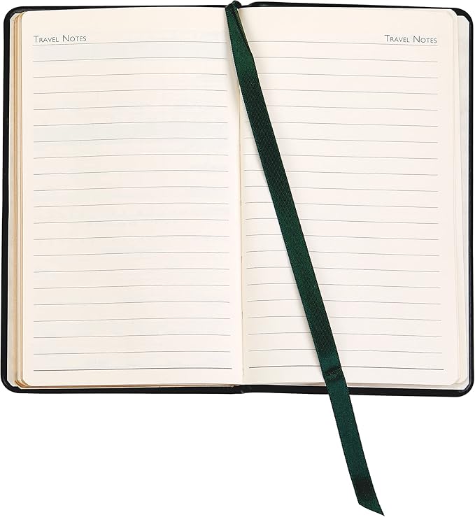 Graphic Image On The Green, Golf Score Book, Genuine Calfskin Leather (British Tan, 3" x 5")