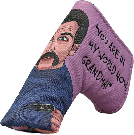 Golf Club Headcover, Funny Driver Head Cover, Mallet Blade Putter Head Cover, Golf Gifts Golf Accessories for Men and Women Golfers