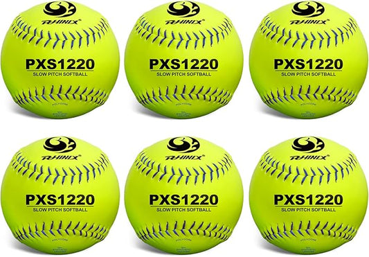 PHINIX Softball Official Size and Weight for Practice Recommended for Training