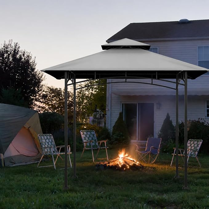 5x8Ft Grill Gazebo Replacement Top - Image 7