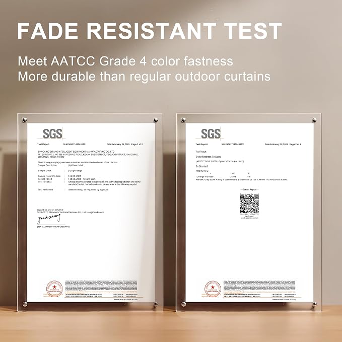 RYB HOME Fade-Resistant Extra Wide Outdoor Curtains - Image 4