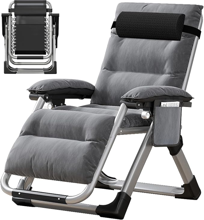 MOPHOTO Zero Gravity Chair, Outdoor Padded Lounge Chair by MOPHOTO