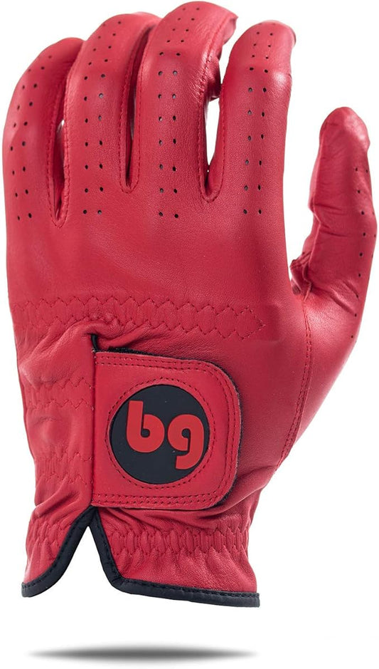 BG Bender - Mens Golf Glove, Durable Leather Golf Gloves, Unique Golf Gloves